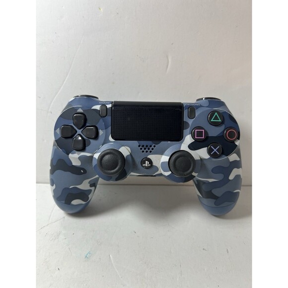 Sony PlayStation 4 PS4 DualShock 4 Wireless Controller Blue Camo TESTED - Picture 1 of 4
